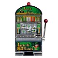 Trademark 10-41447 Luck of the Irish Slot Machine Bank, Green (814268005154)