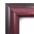 Amanti Art Cambridge Mahogany 28.25 x 40.25 Message Cork Boards