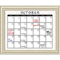 Amanti Art Damask Dry-Erase Board Calendar