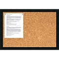 Amanti Art Mezzanotte 18 x 26 Message Cork Board