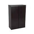 Boraam Techny Collection Rafael Cabinet, Espresso, 47 1/2 x 31 1/2 x 16 1/2