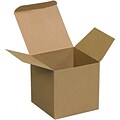 5 x 5 x 5 Reverse Tuck Folding Cartons, Brown, 200/Carton (RTD9)
