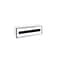 Azar Displays Wall Mount Nameplate Sign Holder with Magnetic Tape 10/Pack