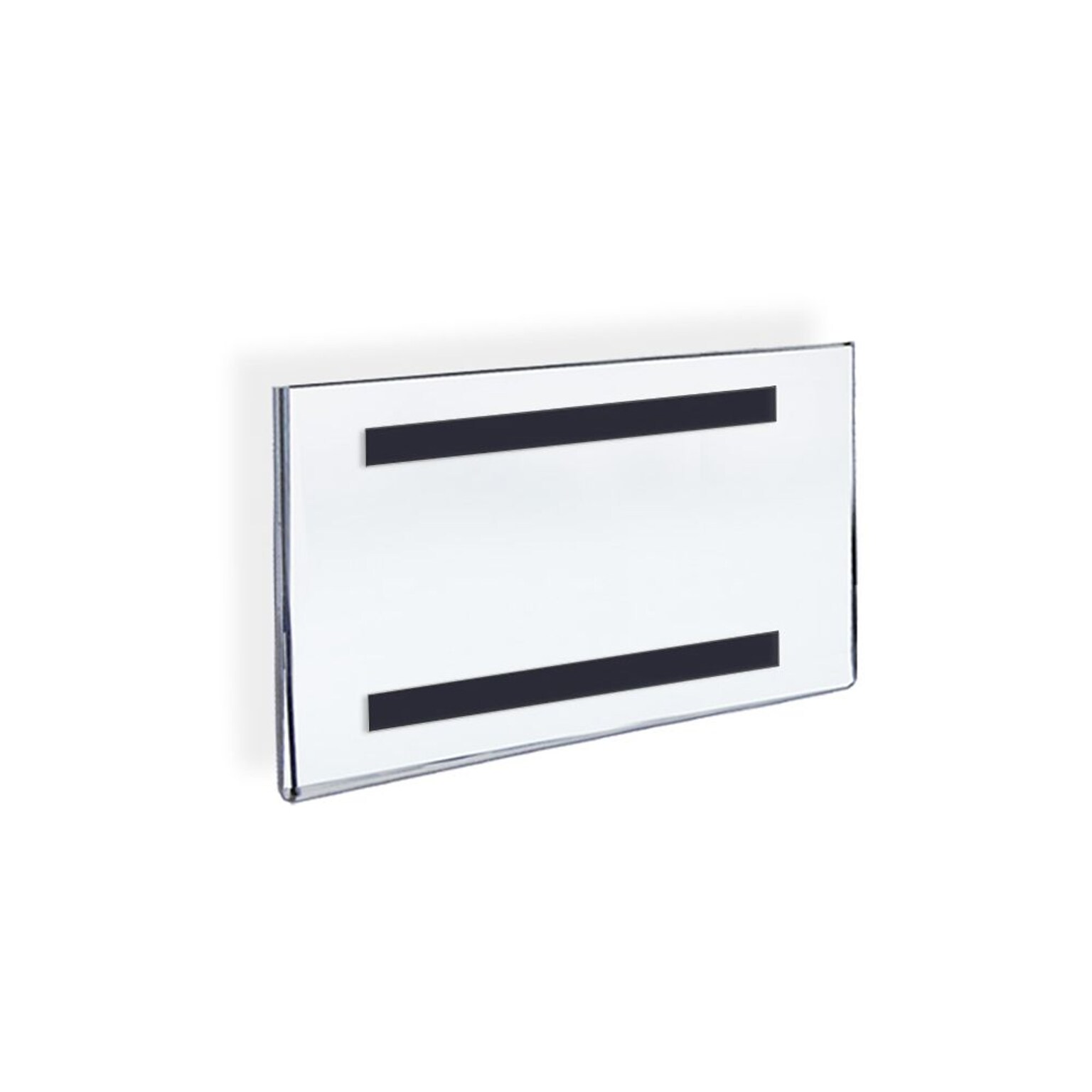 Azar Sign Holder, 5.5 x 8.5, Horizontal, Wall Mounted, Clear Acrylic, 10/Pack (129930)