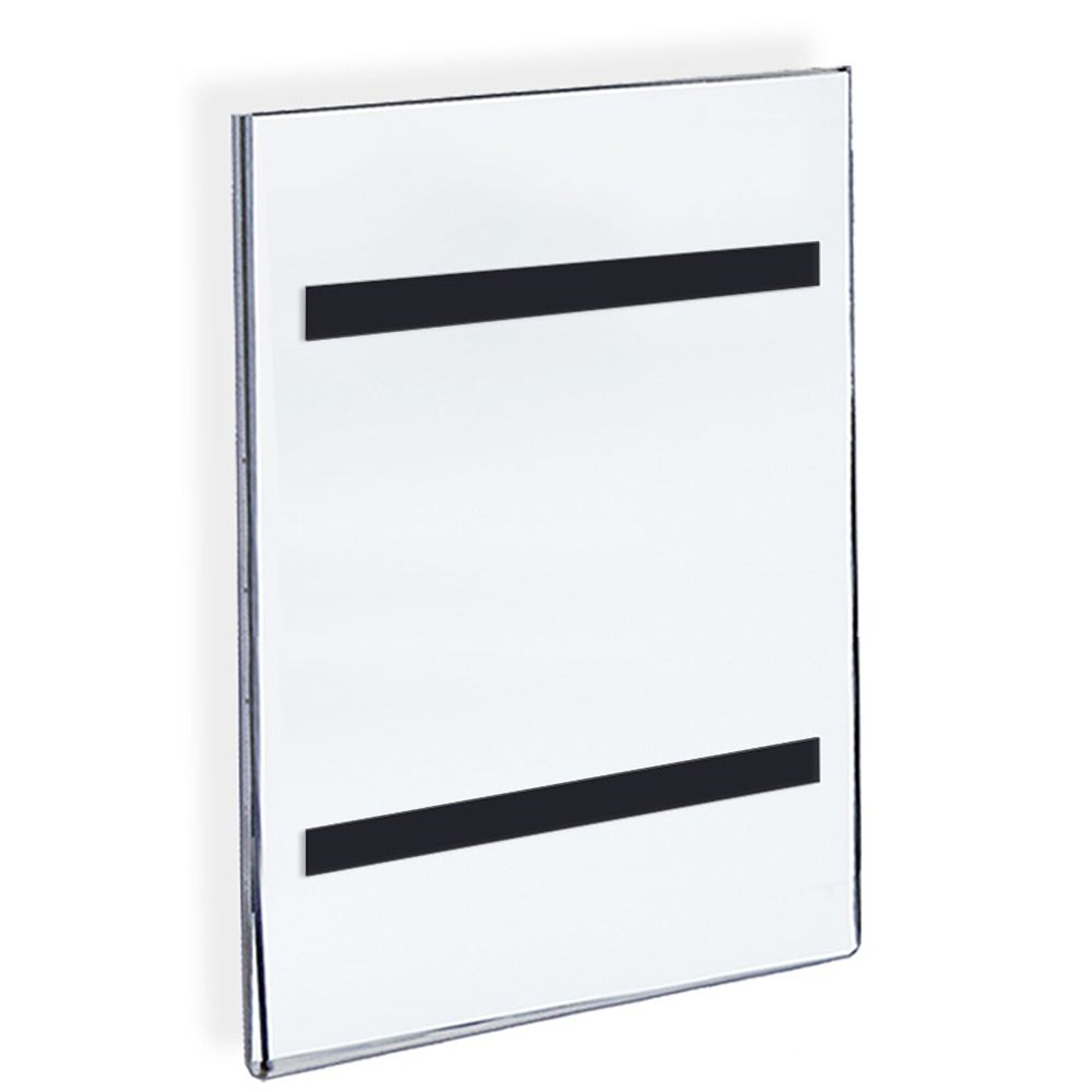 Azar Displays Sign Holder with Magnetic Tape, 10/Pack