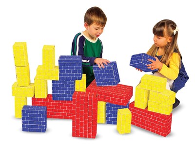 Melissa & Doug Deluxe Jumbo Cardboard Blocks, 40 pc