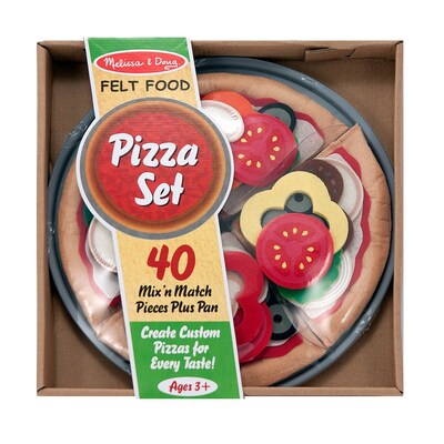 Melissa & Doug Felt Food Pizza Set