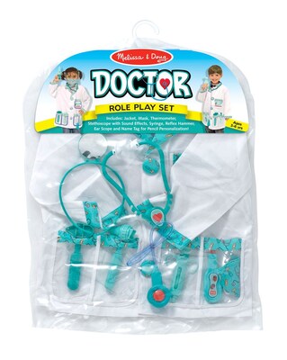 Melissa & Doug Doctor Role Play Costume Set