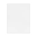 LUX 80lb. Bright White, 100% Recycled Cardstock, 8 1/2 x 11, Letter, 50 Sheets