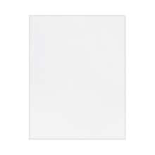 LUX 80lb. Bright White, 100% Recycled Cardstock, 8 1/2 x 11, Letter, 1000 Sheets