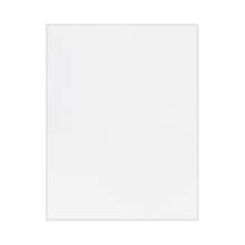 LUX 80lb. Bright White, 100% Recycled Cardstock, 8 1/2 x 11, Letter, 250 Sheets