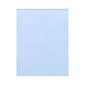 LUX Colored Paper, 32 lbs., 8.5" x 11", Baby Blue, 50 Sheets/Pack (81211-P-08-50)