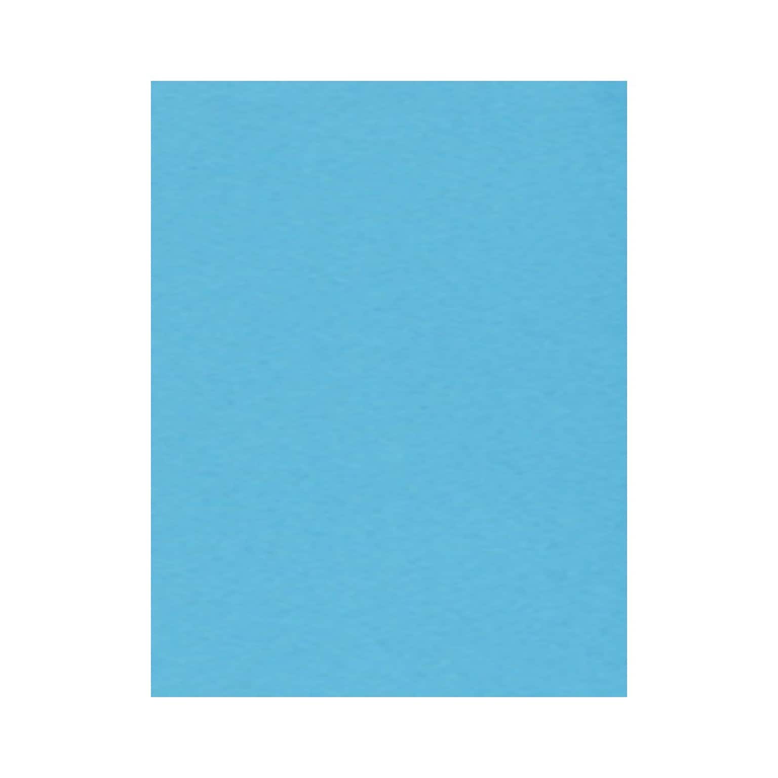 LUX Colored Paper, 8.5 x 11, Bright Blue 250 Sheets/Pack (81211-P-13-250)