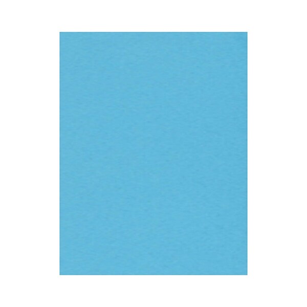 LUX Colored Paper 28 lbs. 8.5 x 11 Pastel Blue 250 Sheets/Pack  (81211-P-64-250)