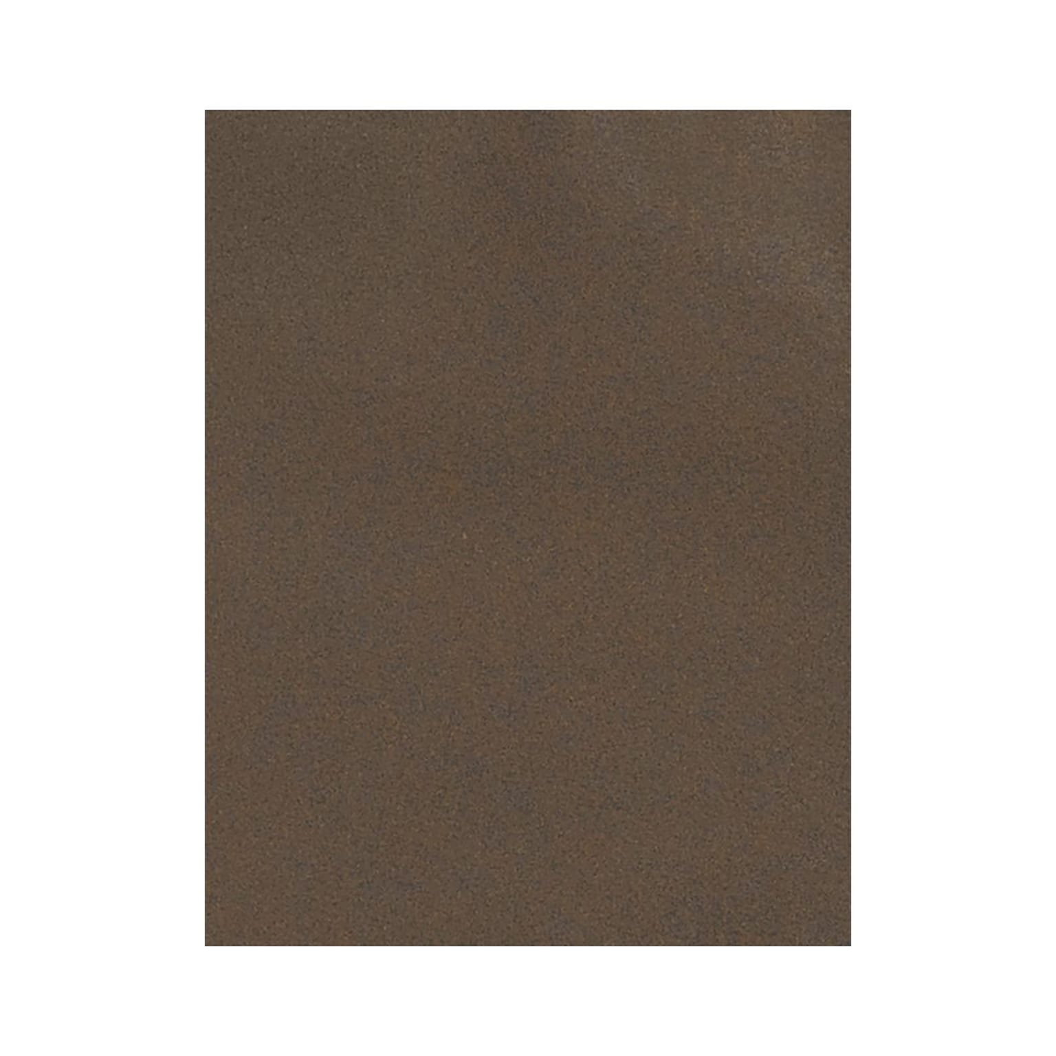 LUX Colored Paper, 32 lbs., 8.5 x 11, Chocolate, 50 Sheets/Pack (81211-P-25-50)