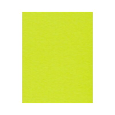 Lux Papers 8.5 x 11 inch Electric Green 50/Pack