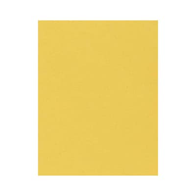 LUX 8.5 x 11Business Paper, 28 lbs., Goldenrod Yellow, 250 Sheets/Pack (81211-P-43-250)