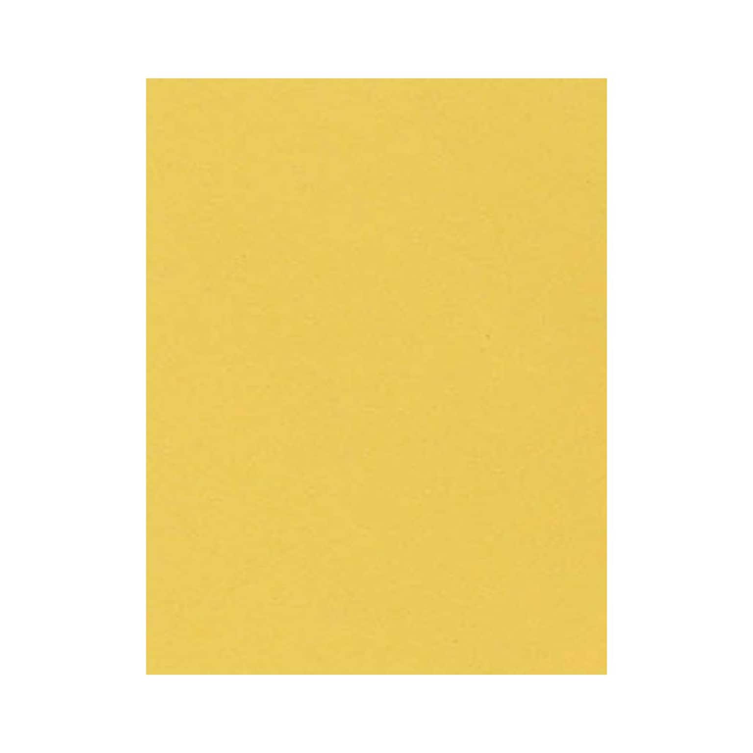 LUX 8.5 x 11Business Paper, 28 lbs., Goldenrod Yellow, 250 Sheets/Pack (81211-P-43-250)