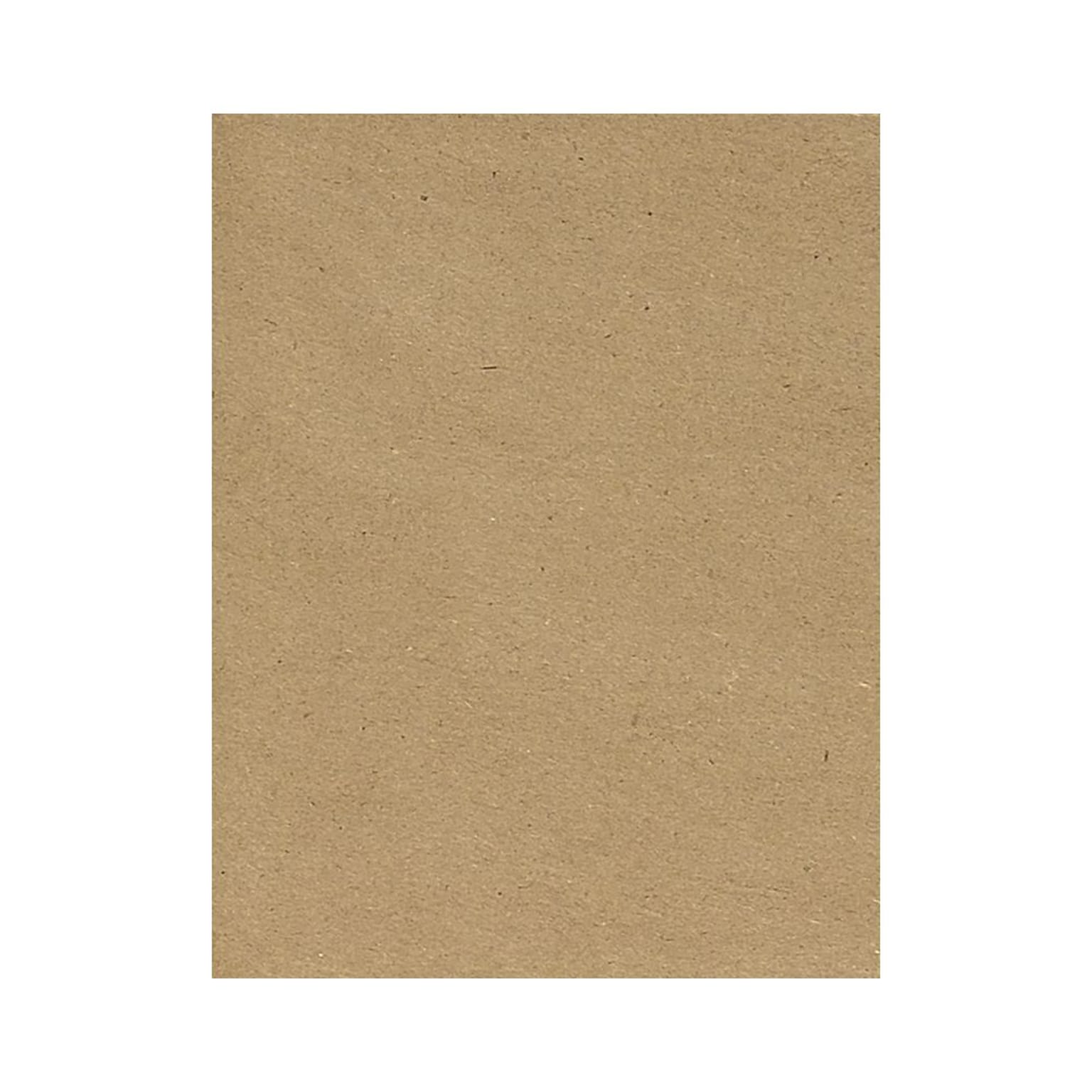 LUX 65 lb. Cardstock Paper, 8.5 x 11, Grocery Bag Brown, 250 Sheets/Pack (81211-C-46-250)