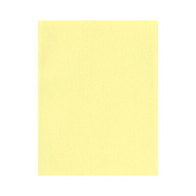 Lux Cardstock 8.5 x 11 inch Lemonade Yellow 50/Pack