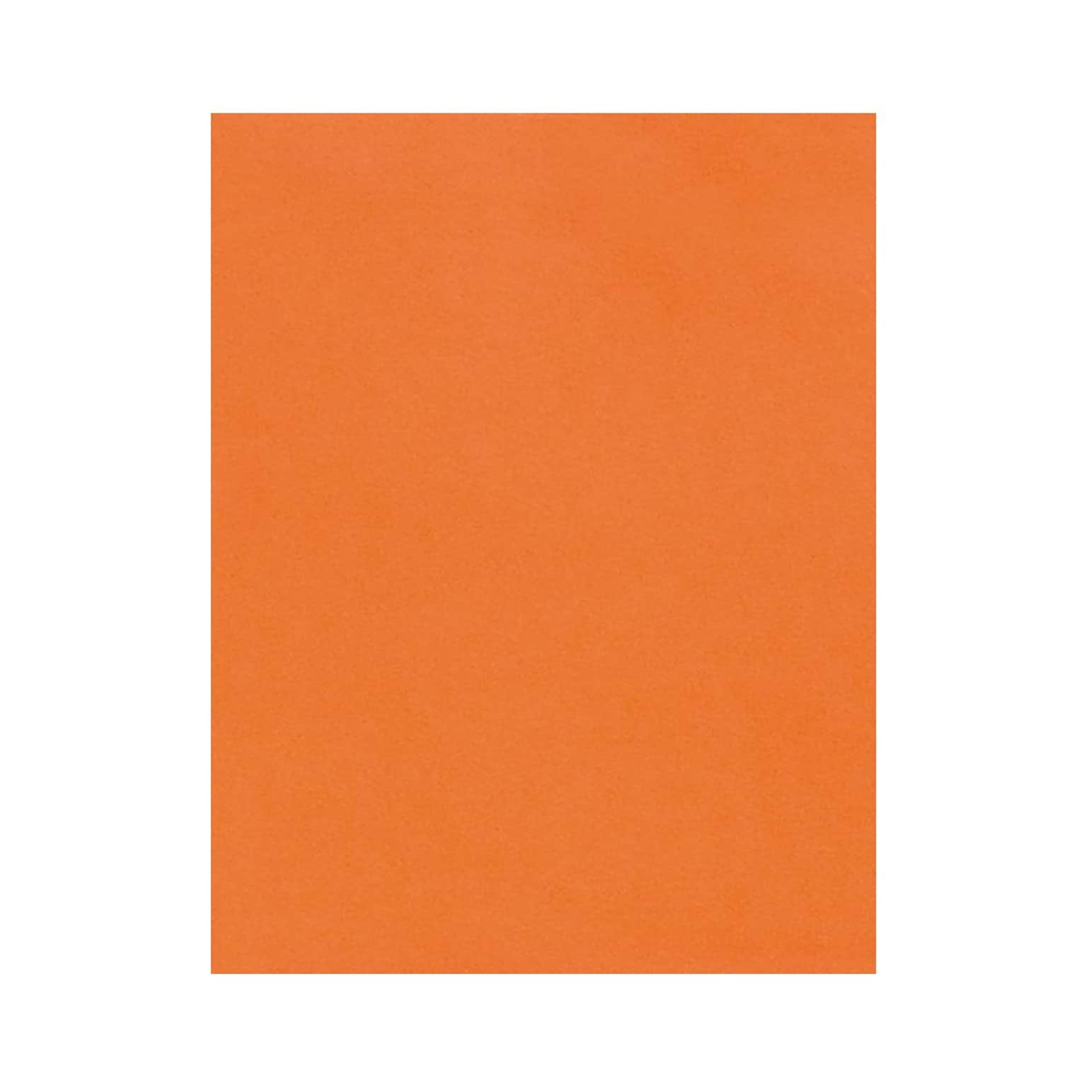 Lux Cardstock 8.5 x 11 inch Mandarin 50/Pack