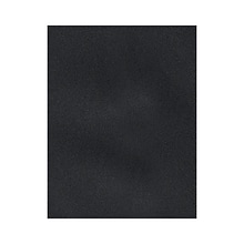 Lux 8.5 x 11 inch Midnight Black Cardstock