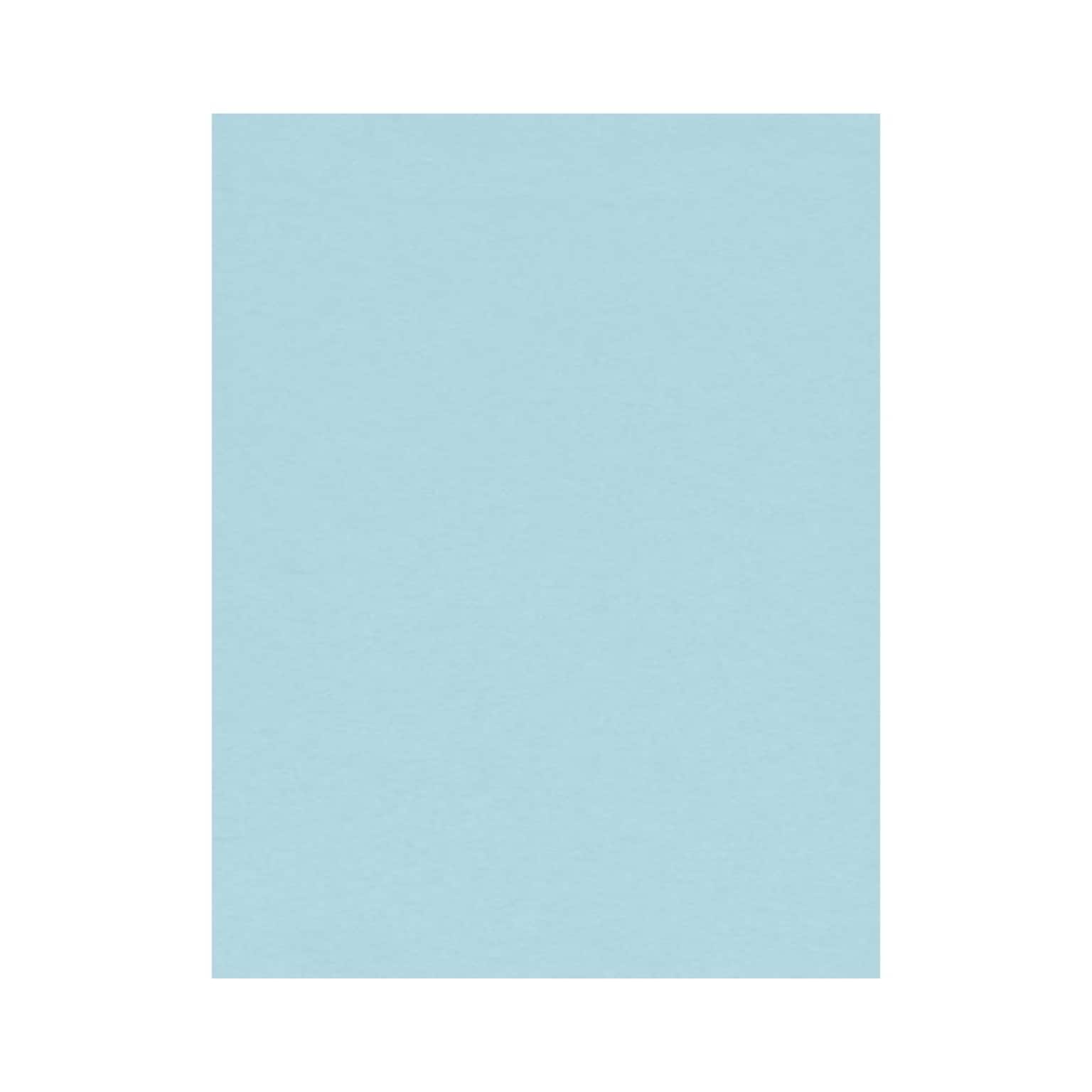 LUX Colored Paper, 28 lbs., 8.5 x 11, Pastel Blue, 250 Sheets/Pack (81211-P-64-250)