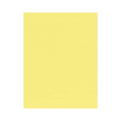 LUX 8.5 x 11 Business Paper, 28 lbs., Pastel Canary Yellow, 500 Sheets/Pack (81211-P-65-500)