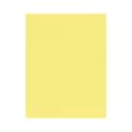 LUX Colored Paper, 28 lbs., 8.5 x 11, Pastel Canary Yellow, 50 Sheets/Pack (81211-P-65-50)
