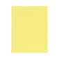 LUX Colored Paper, 28 lbs., 8.5" x 11", Pastel Canary Yellow, 50 Sheets/Pack (81211-P-65-50)