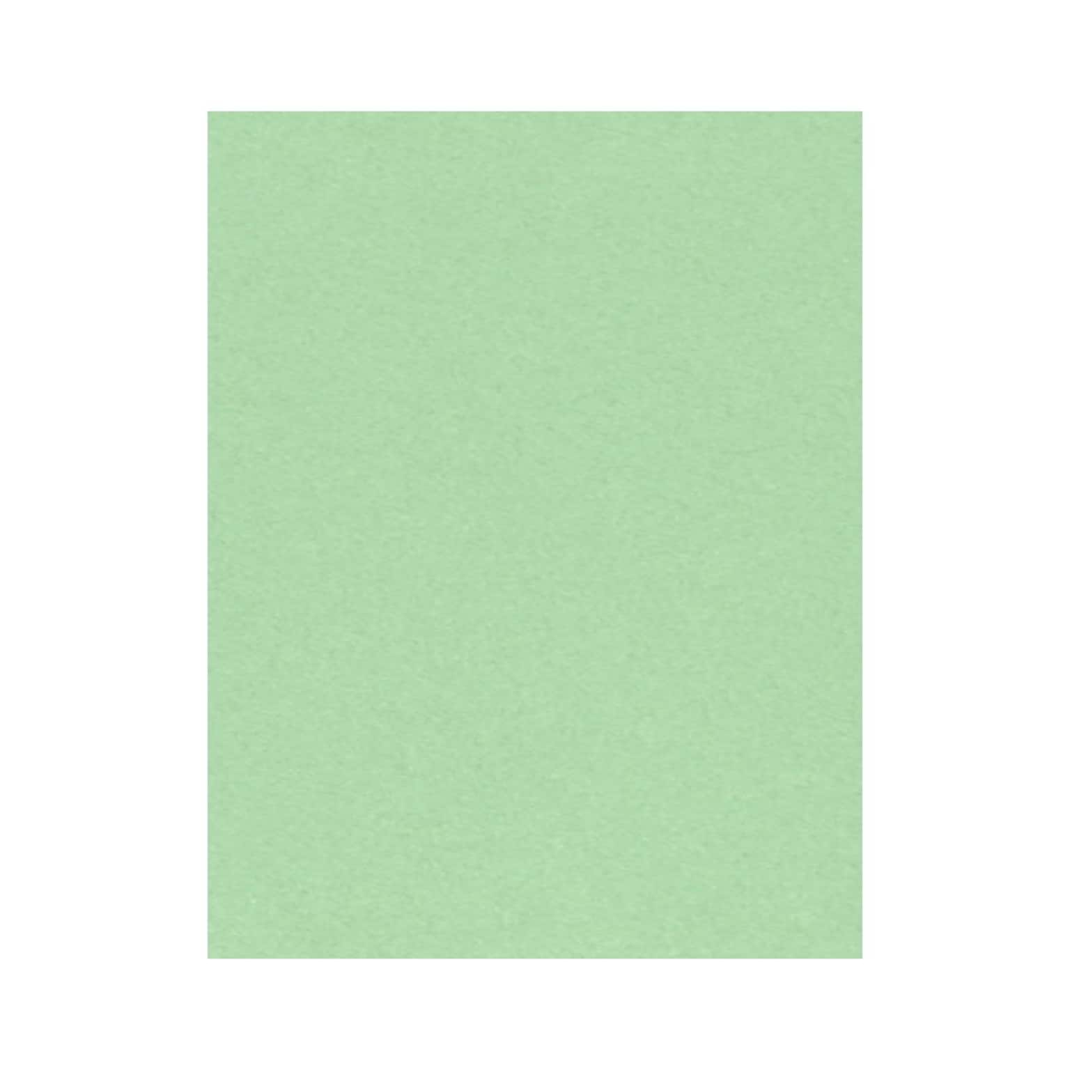 LUX 65 lb. Cardstock Paper, 8.5 x 11, Pastel Green, 50 Sheets/Pack (81211-C-67-50)