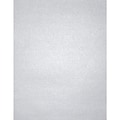 LUX 105 lb. Cardstock Paper, 8.5 x 11, Silver Metallic, 50 Sheets/Pack (81211-C-78-50)