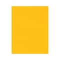LUX Colored Paper, 32 lbs., 8.5 x 11, Sunflower Yellow, 50 Sheets/Pack (81211-P-84-50)