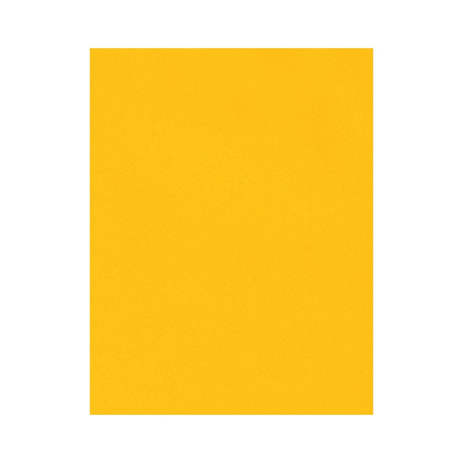 Lux Cardstock 8.5 x 11 inch Sunflower Yellow 50/Pack