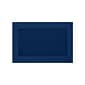 LUX Moistenable Glue #1 Window Envelope, 6" x 9", Navy Blue, 1000/Pack (FFW-69-103-1000)