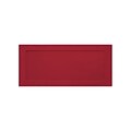 Lux Full Face #10 Window Envelopes, Ruby Red 4 1/8 x 9 1/2 inch 50/Pack