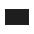 Lux Full Face Window Envelopes Midnight Black 6 x 9 inch 500/Pack
