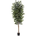 Nearly Natural 5427 Ficus Tree With Leaves 8-Feet Green