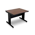 Marvel® 48 Rectangular Top Side Table With Modesty Panel, Cherry