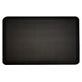 Smart Step® Supreme Polyurethane Anti-Fatigue Mat With Dual Gripper System, 36 x 24, Black (SS32BLK)