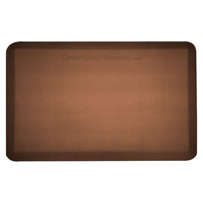 Smart Step® Supreme Polyurethane Anti-Fatigue Mat, 36" x 24", Brown (SS32FBRN)