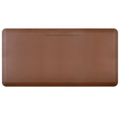Smart Step® Supreme Polyurethane Anti-Fatigue Mat, 72" x 36", Brown