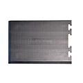 Smart Step® Maxum™ Polyurethane Anti-Fatigue Puzzle Piece Mat, 36 x 24 Left, Gray (MX32L-GRY)
