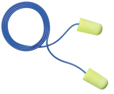 3M Occupational Health & Env Safety Neons Corded Earplugs, Large 200 Pairs