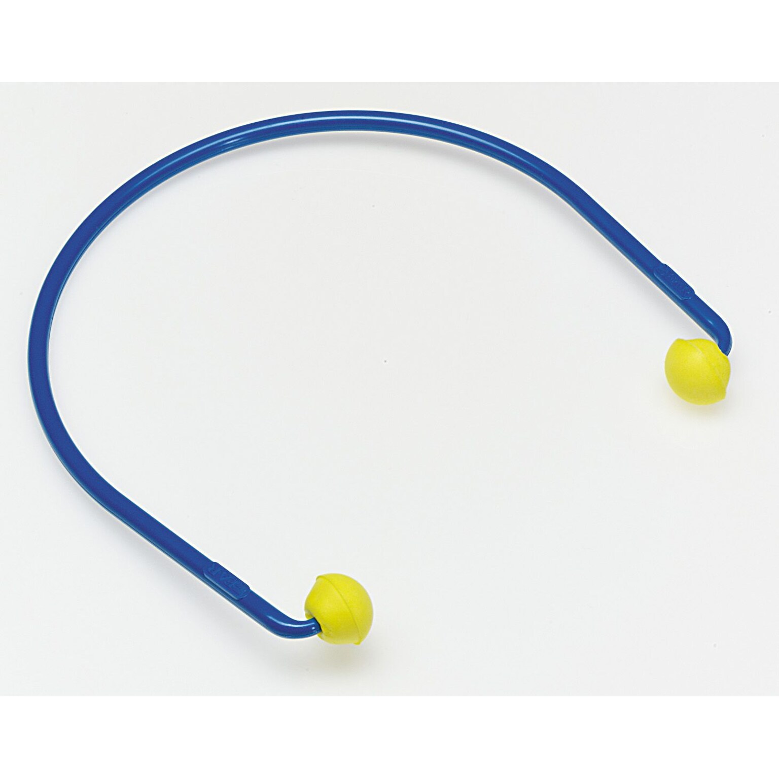 3M Occupational Health & Env Safety Corded Pod Plug, 17 dB, Yellow/Blue, 10/Box (3212101)