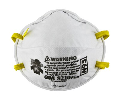 3M™ N95 PRO Particulate Respirator, Halfpiece, Dusty Conditions, 20/Box