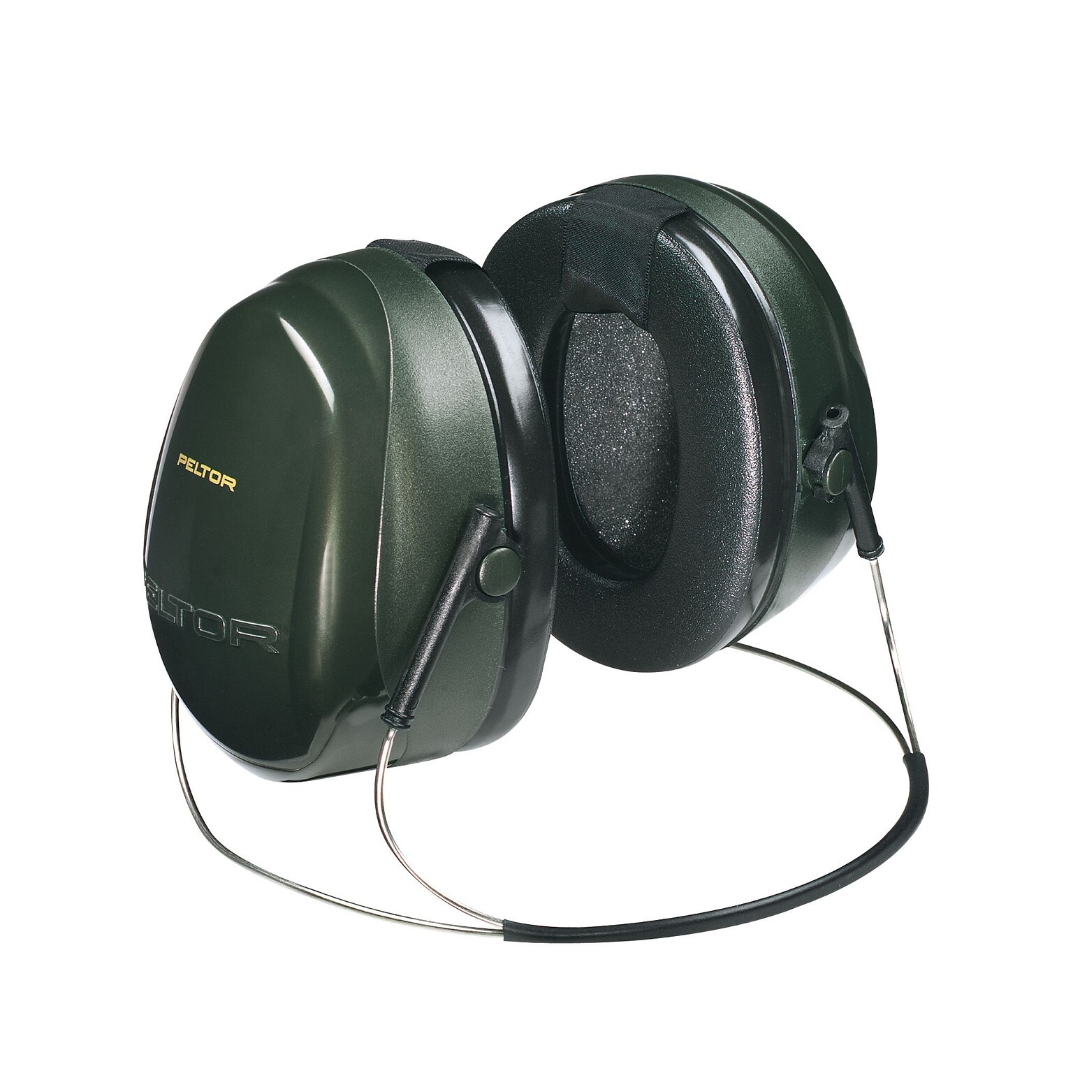 3M Occupational Health & Env Safety Behind-the-Head Earmuffs, NRR 26 dB, Black (H7B)