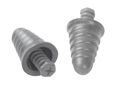3M™ Next™ Skull Screws™ Earplugs, Uncorded, 30dB, 120/Box