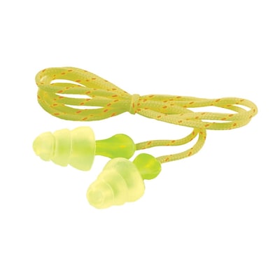 3M® Occupational Health & Env Safety Hearing Conservation Corded Earplugs, 100/Box (P3001)