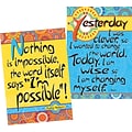 Barker Creek 13-3/8 x 19 Moroccan Im Possible Poster Duet Set, 2 Posters/Set